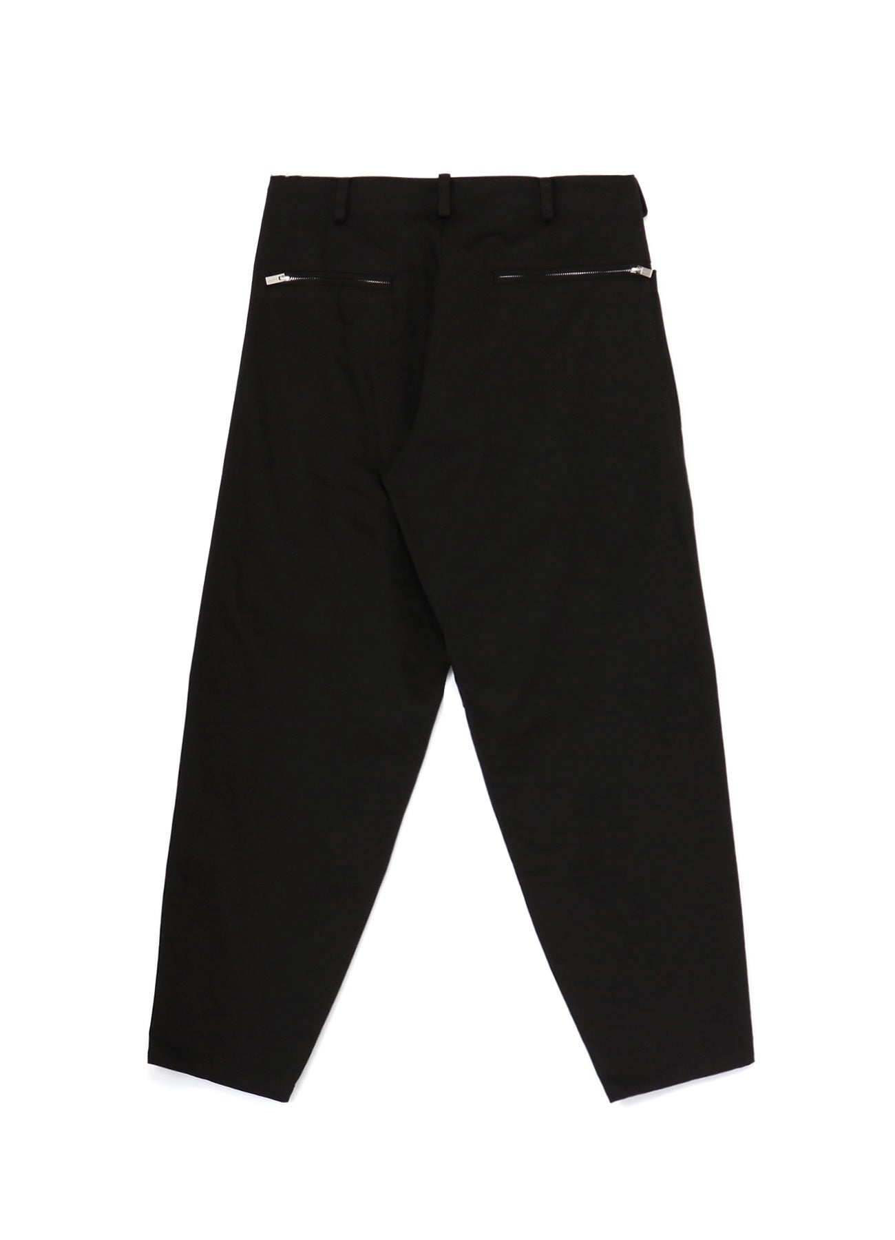 BLACK KATSURAGI PANTS WITH ZIPPER POCKET