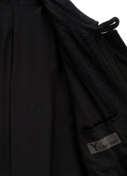 【PIECE UNIQUE】 STAND COLLAR COAT