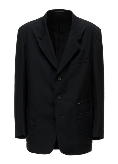 【PIECE UNIQUE】 3BUTTONS OUT POCKET JACKET