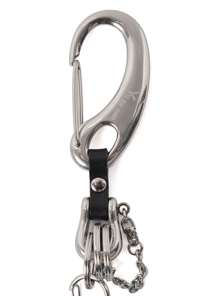 Y's for men CARABINER KEY CHARM