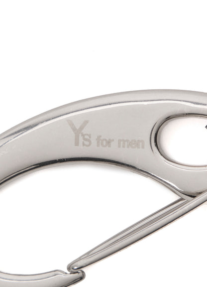 Y's for men CARABINER KEY CHARM