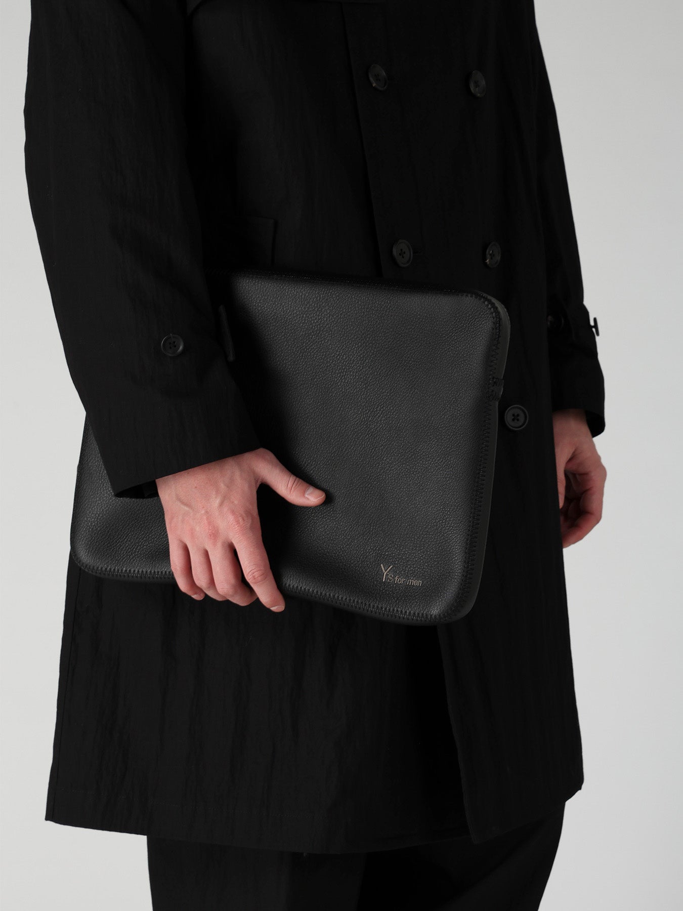 15-INCH LEATHER LAPTOP CASE – THE SHOP YOHJI YAMAMOTO
