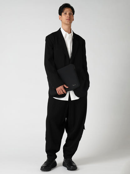 15-INCH WOOL GABARDINE LAPTOP CASE