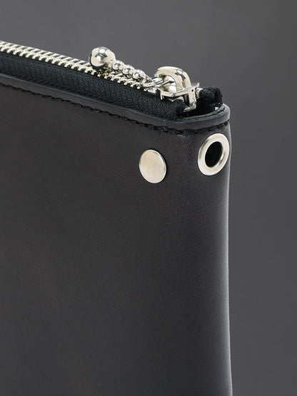 LEATHER ZIP WALLET