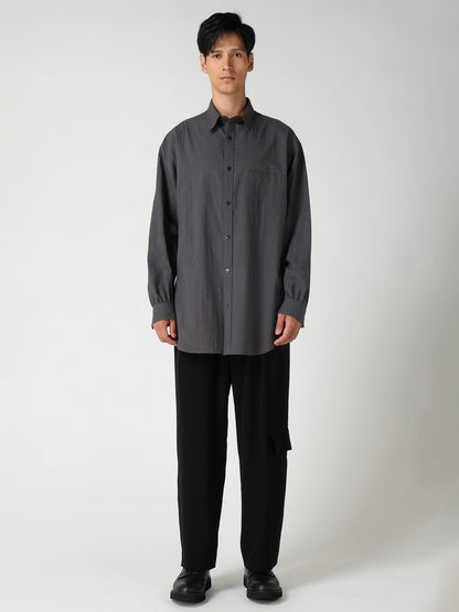 60 WRINKLE LAWN REGULAR COLLAR SHIRT