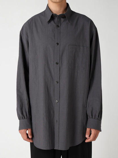 60 WRINKLE LAWN REGULAR COLLAR SHIRT