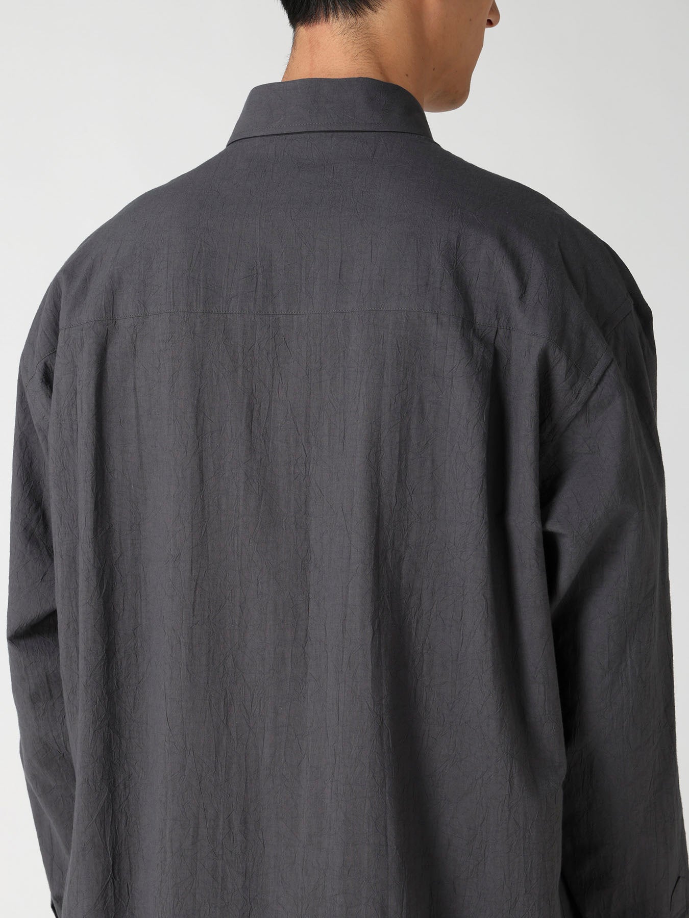 60 WRINKLE LAWN REGULAR COLLAR SHIRT