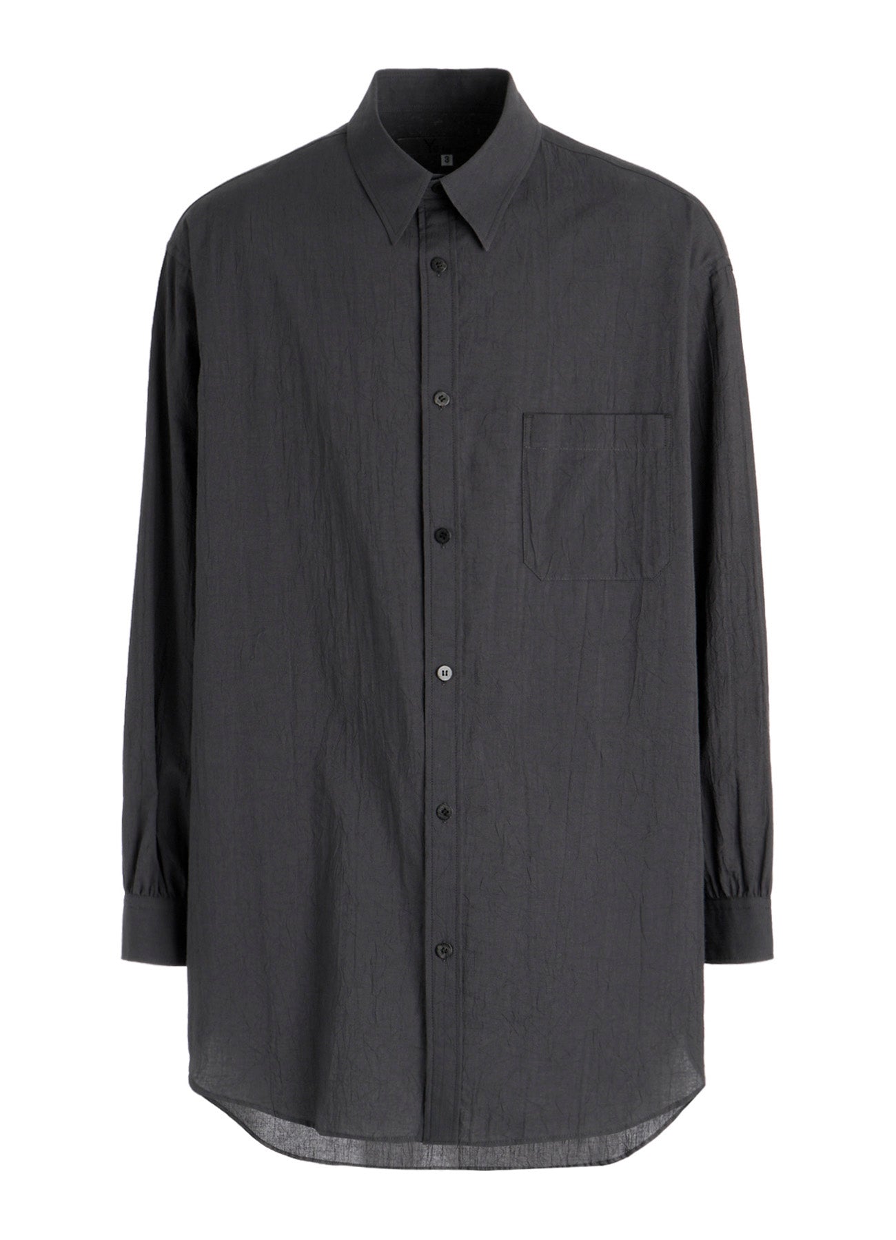 60 WRINKLE LAWN REGULAR COLLAR SHIRT