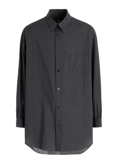 60 WRINKLE LAWN REGULAR COLLAR SHIRT
