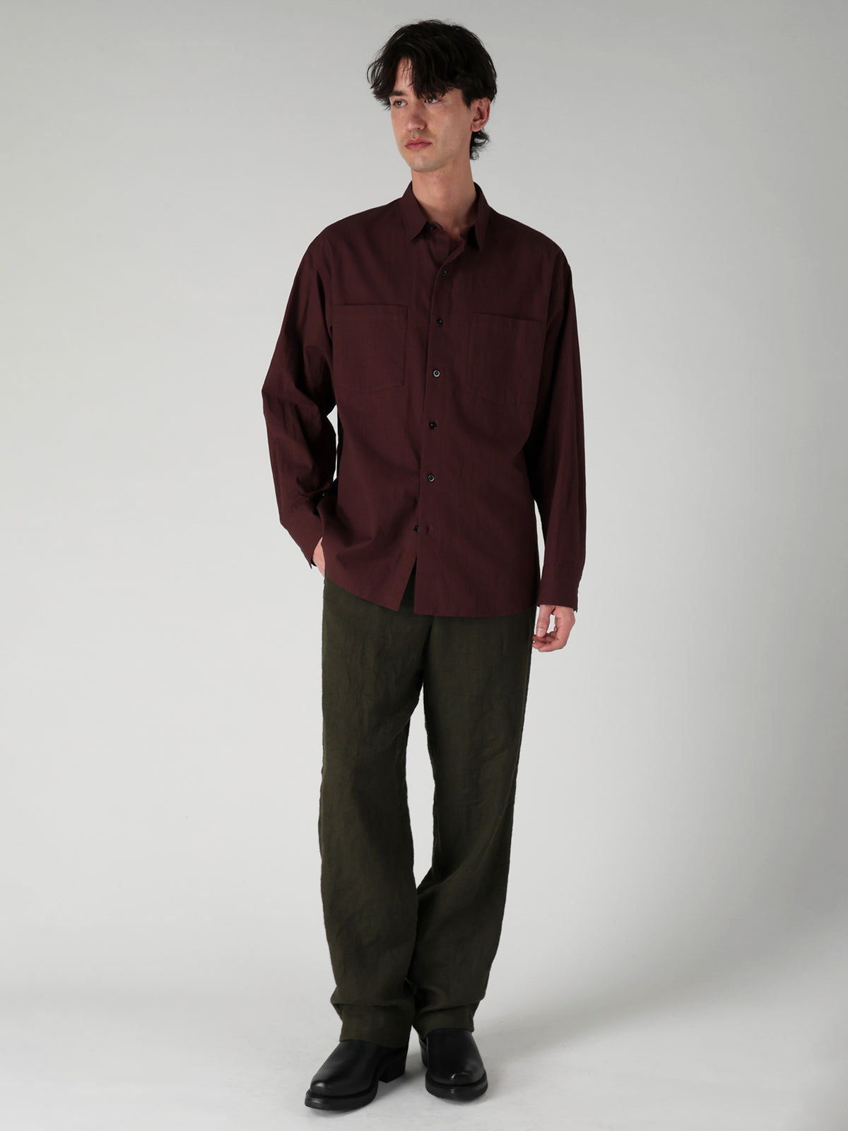 【Y's for men × MASSES】 MA/ CHEST POCKET SHIRT