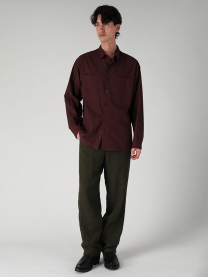 【Y's for men × MASSES】 MA/ CHEST POCKET SHIRT