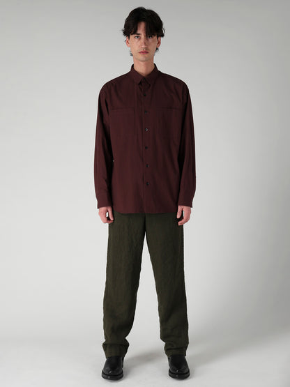 【Y's for men × MASSES】 MA/ CHEST POCKET SHIRT