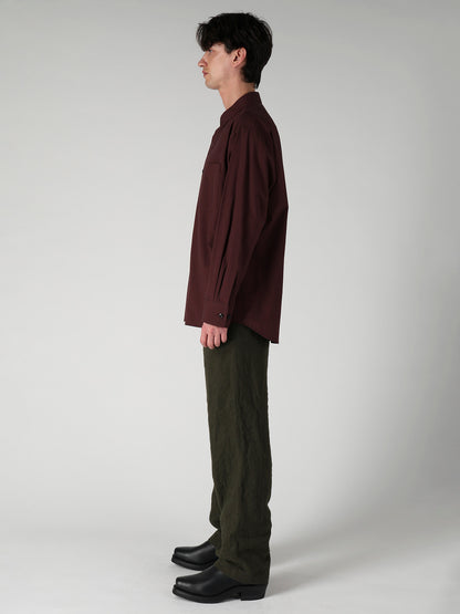 【Y's for men × MASSES】 MA/ CHEST POCKET SHIRT