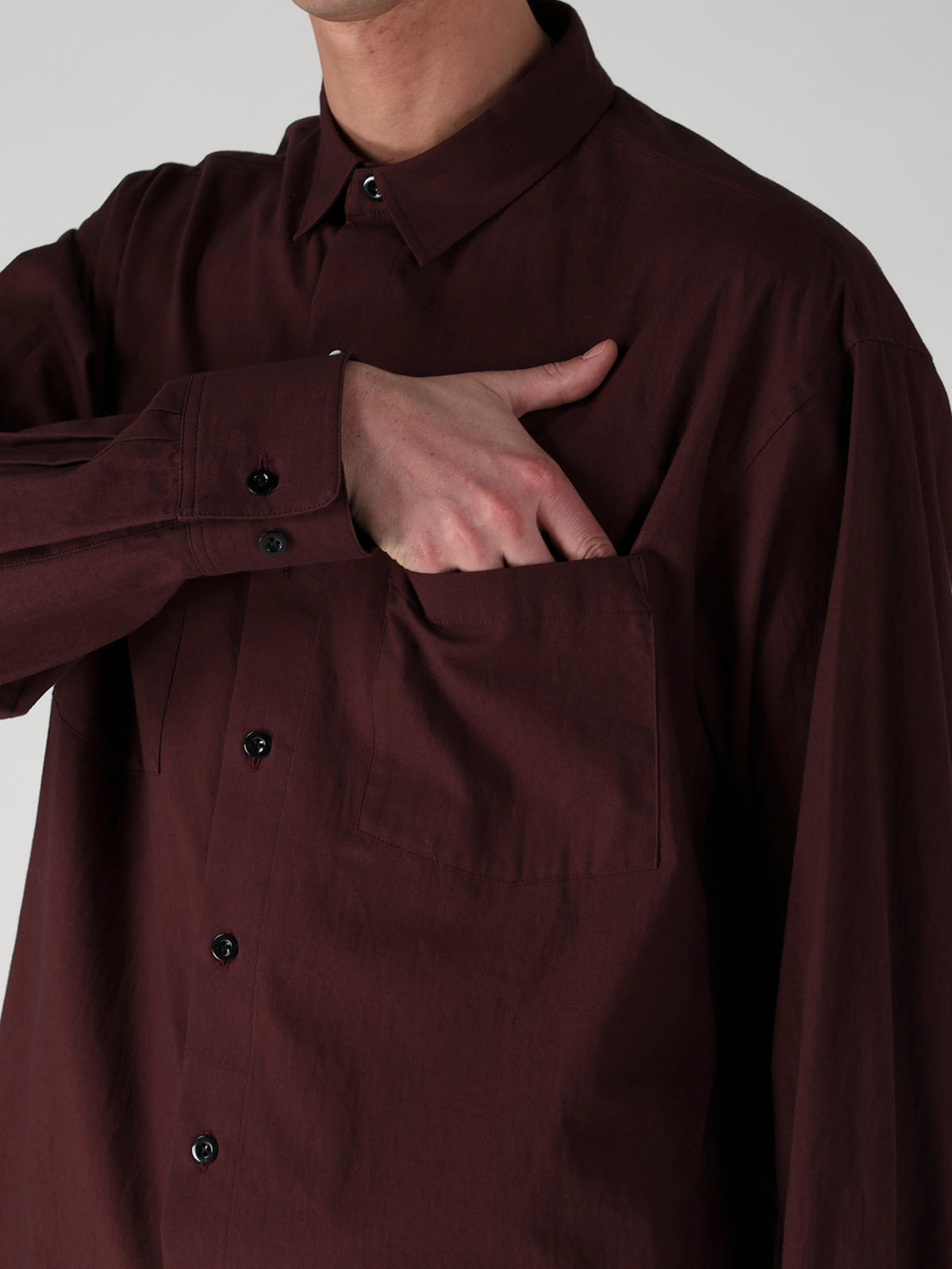 【Y's for men × MASSES】 MA/ CHEST POCKET SHIRT