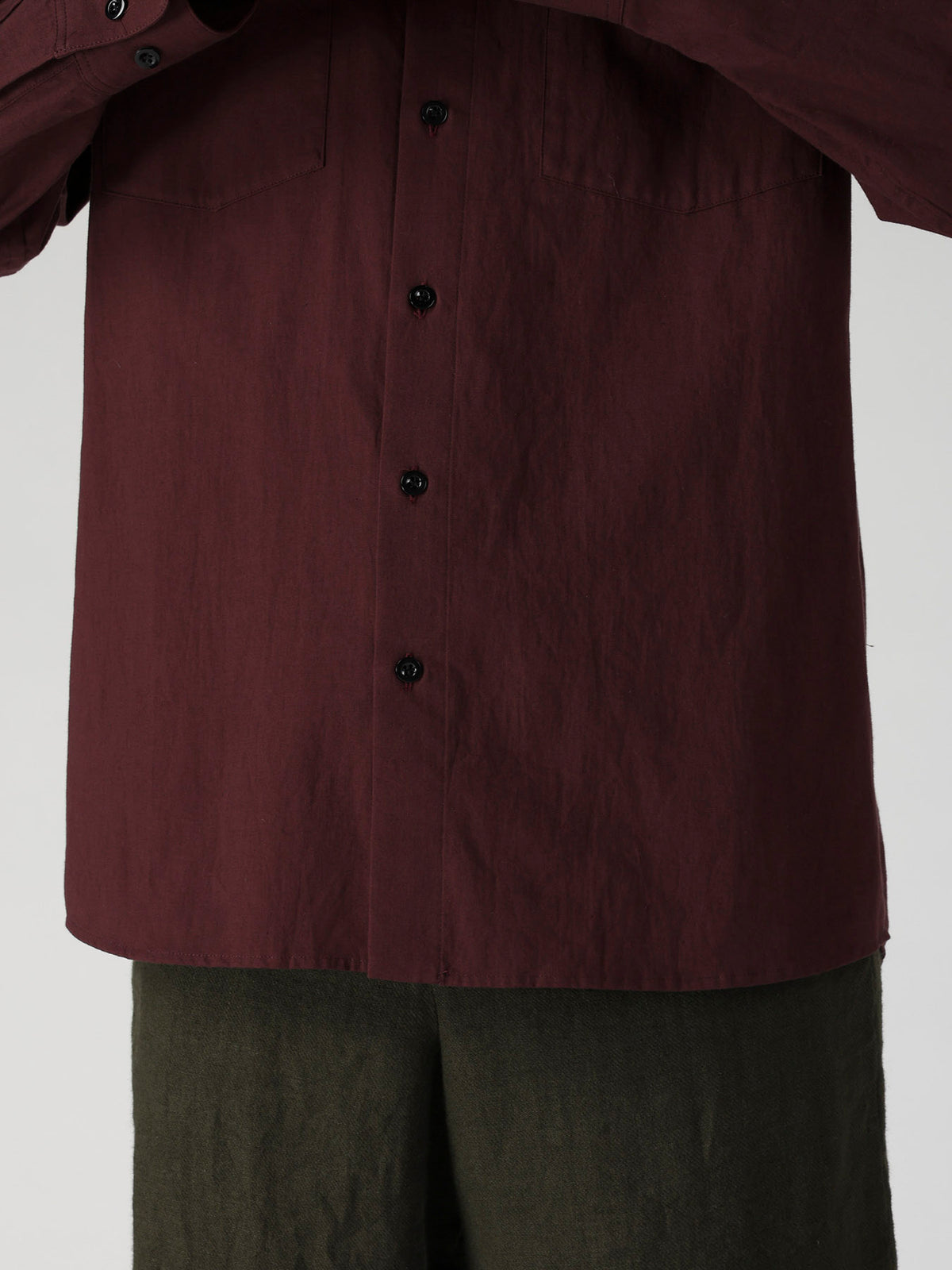 【Y's for men × MASSES】 MA/ CHEST POCKET SHIRT