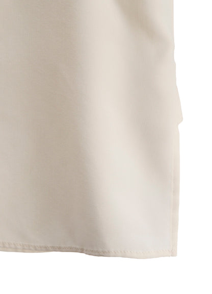 OPEN-COLLAR FLAP POCKET SHIRT