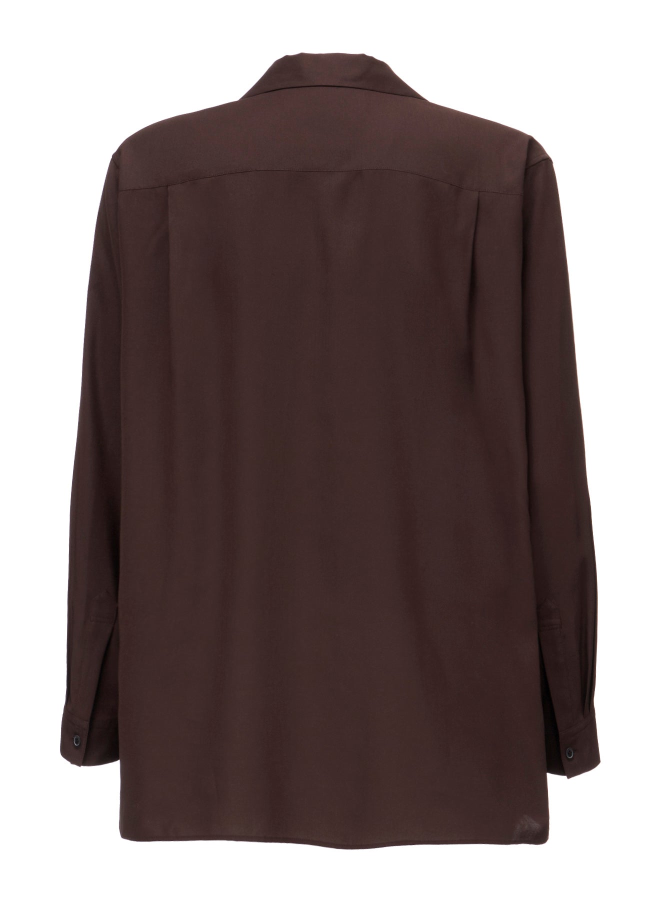 OPEN-COLLAR FLAP POCKET SHIRT