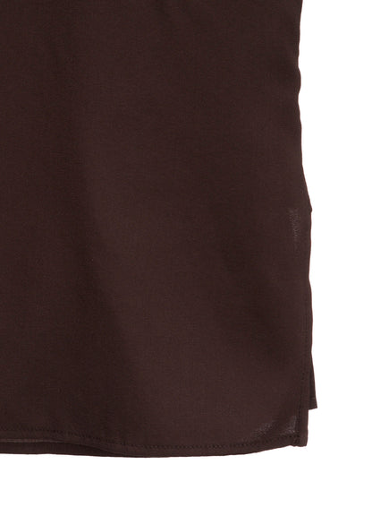 OPEN-COLLAR FLAP POCKET SHIRT