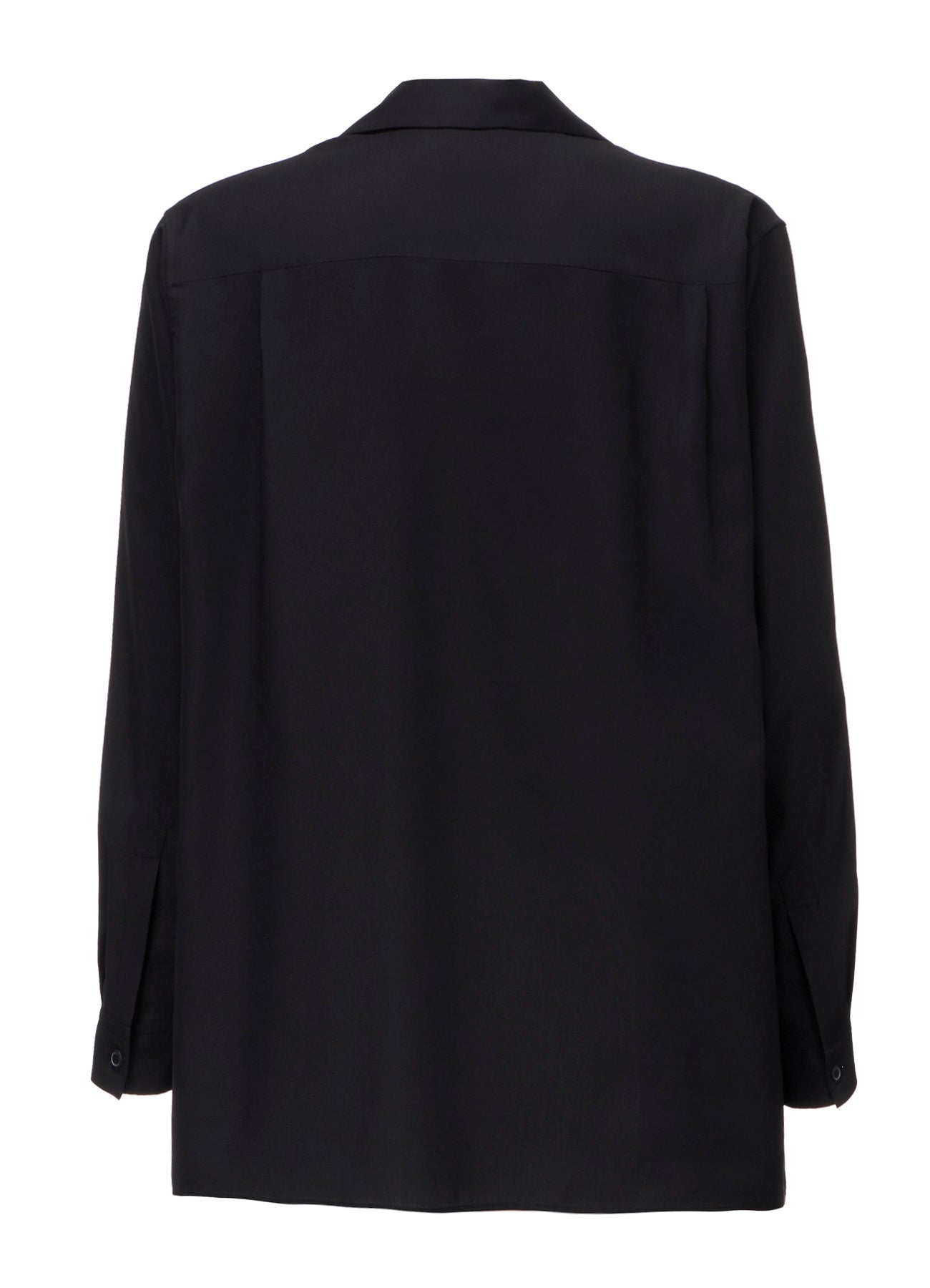 OPEN-COLLAR FLAP POCKET SHIRT