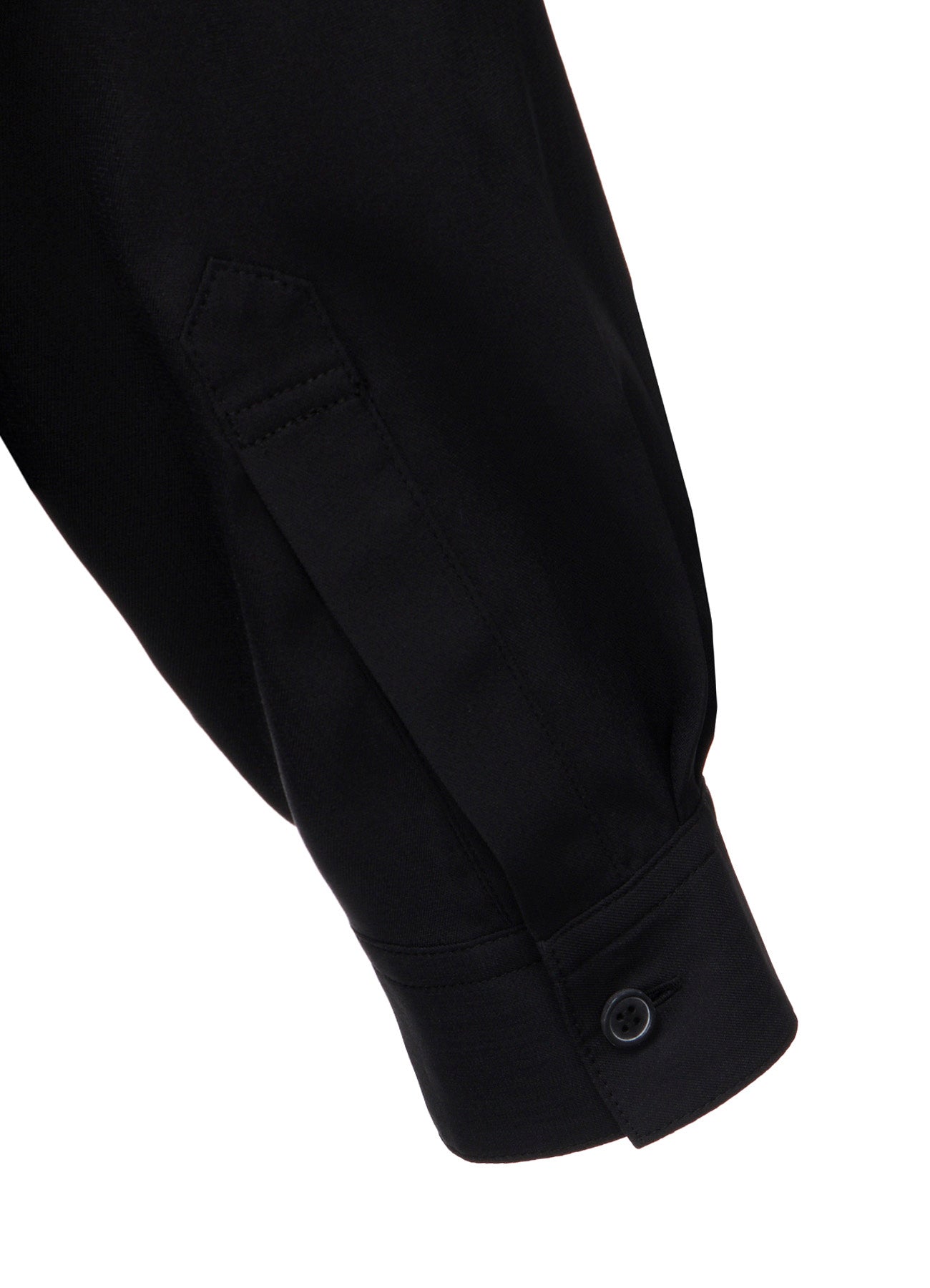 OPEN-COLLAR FLAP POCKET SHIRT