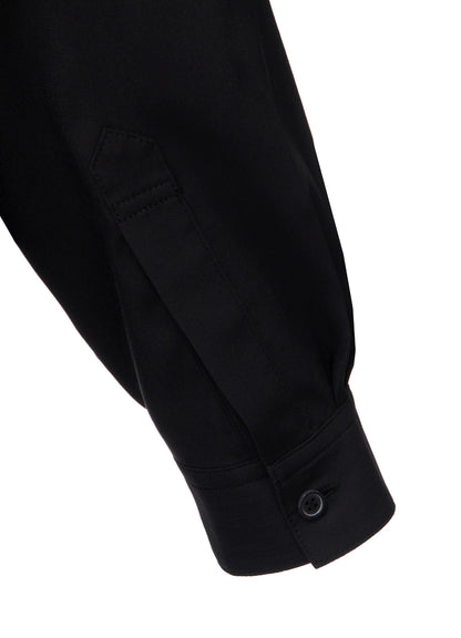 OPEN-COLLAR FLAP POCKET SHIRT