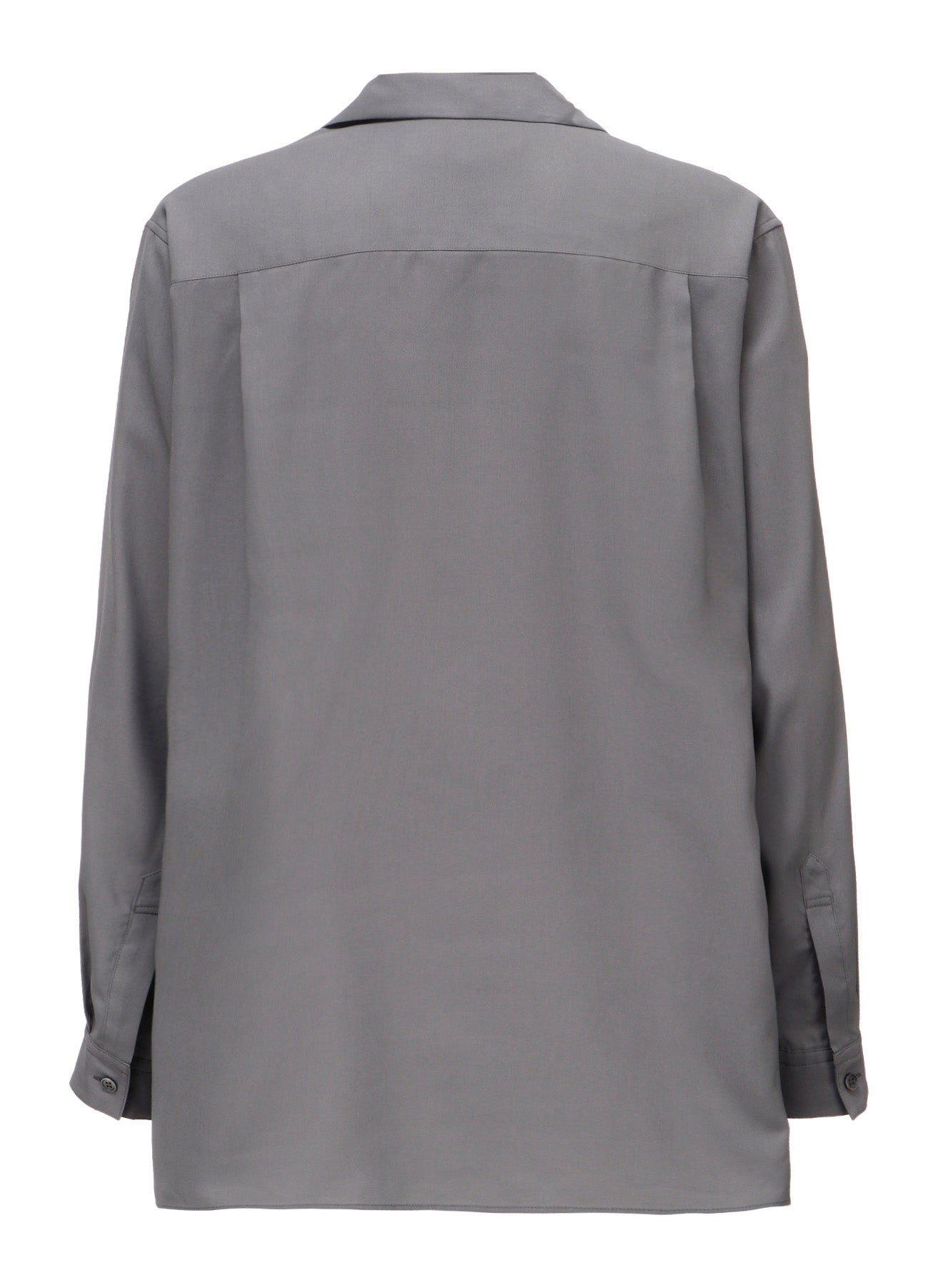 OPEN-COLLAR FLAP POCKET SHIRT