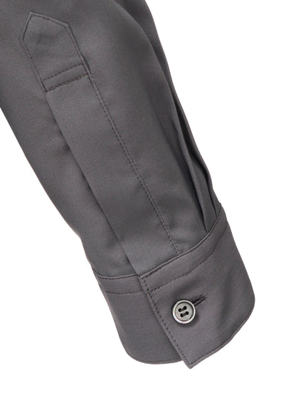OPEN-COLLAR FLAP POCKET SHIRT