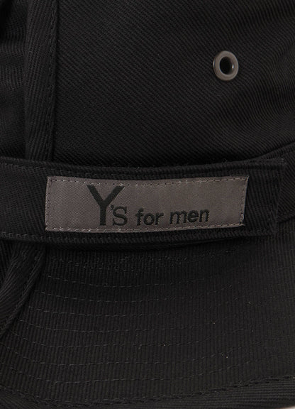 COTTON GABARDINE BOONIE HAT