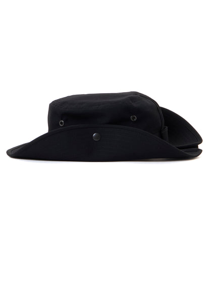 WOOL GABARDINE BOONIE HAT