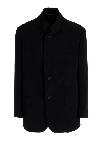 TA TUXEDO LAYERED-POCKET JACKET