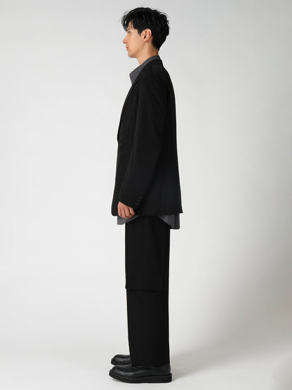TA TUXEDO LAYERED-POCKET JACKET