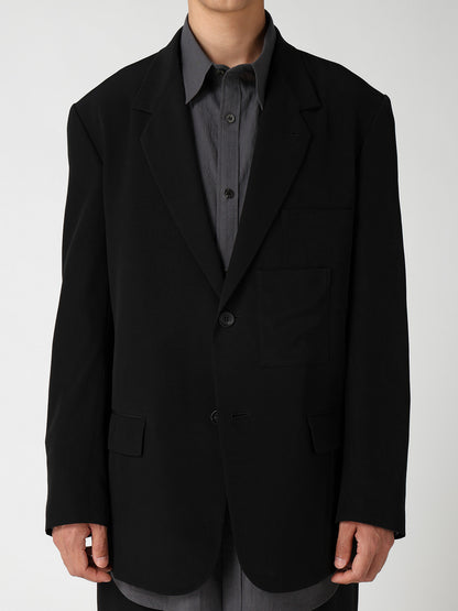 TA TUXEDO LAYERED-POCKET JACKET