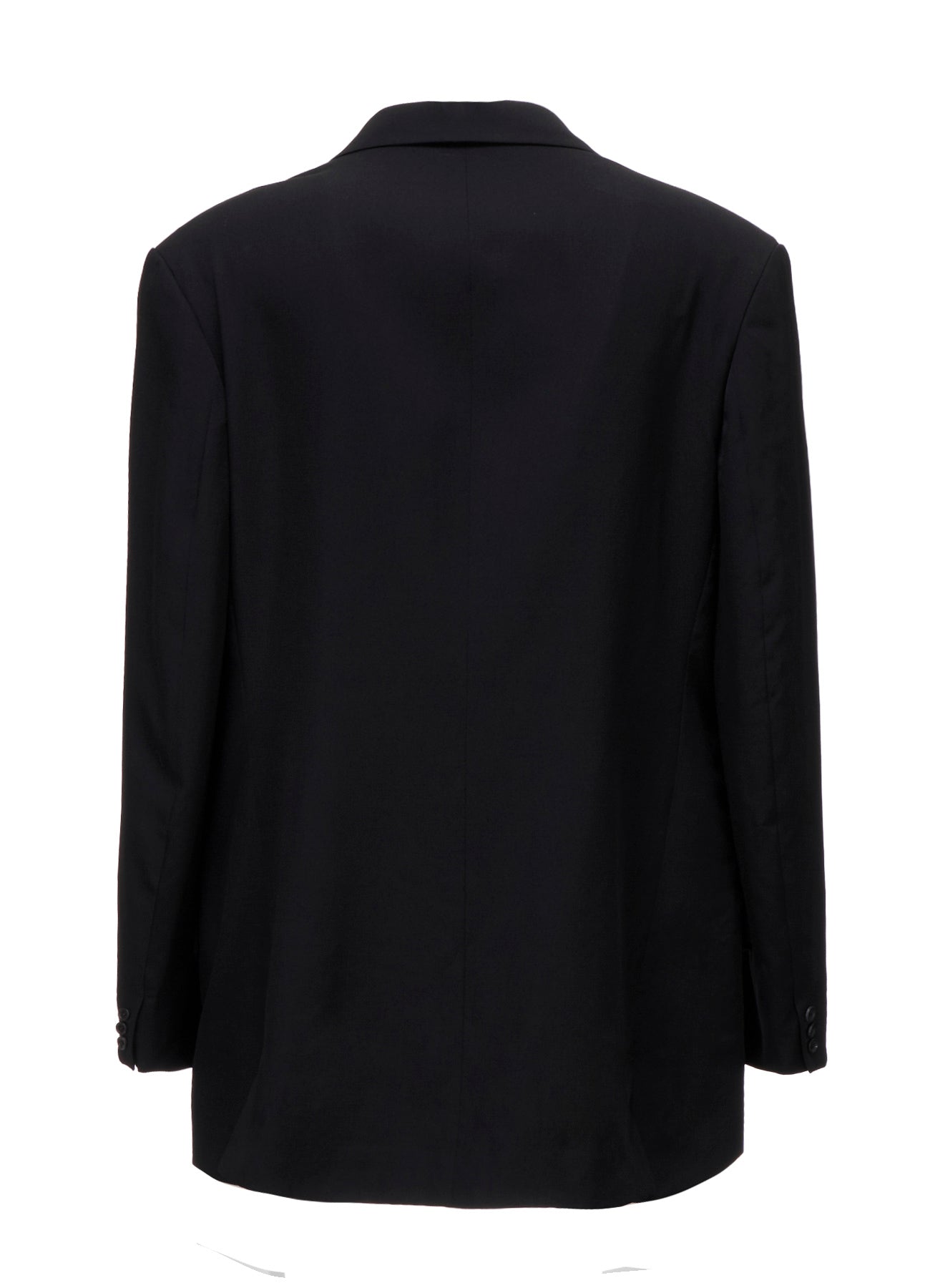 WOOL GABARDINE LEFT AND RIGHT CHANGE POCKET JACKET