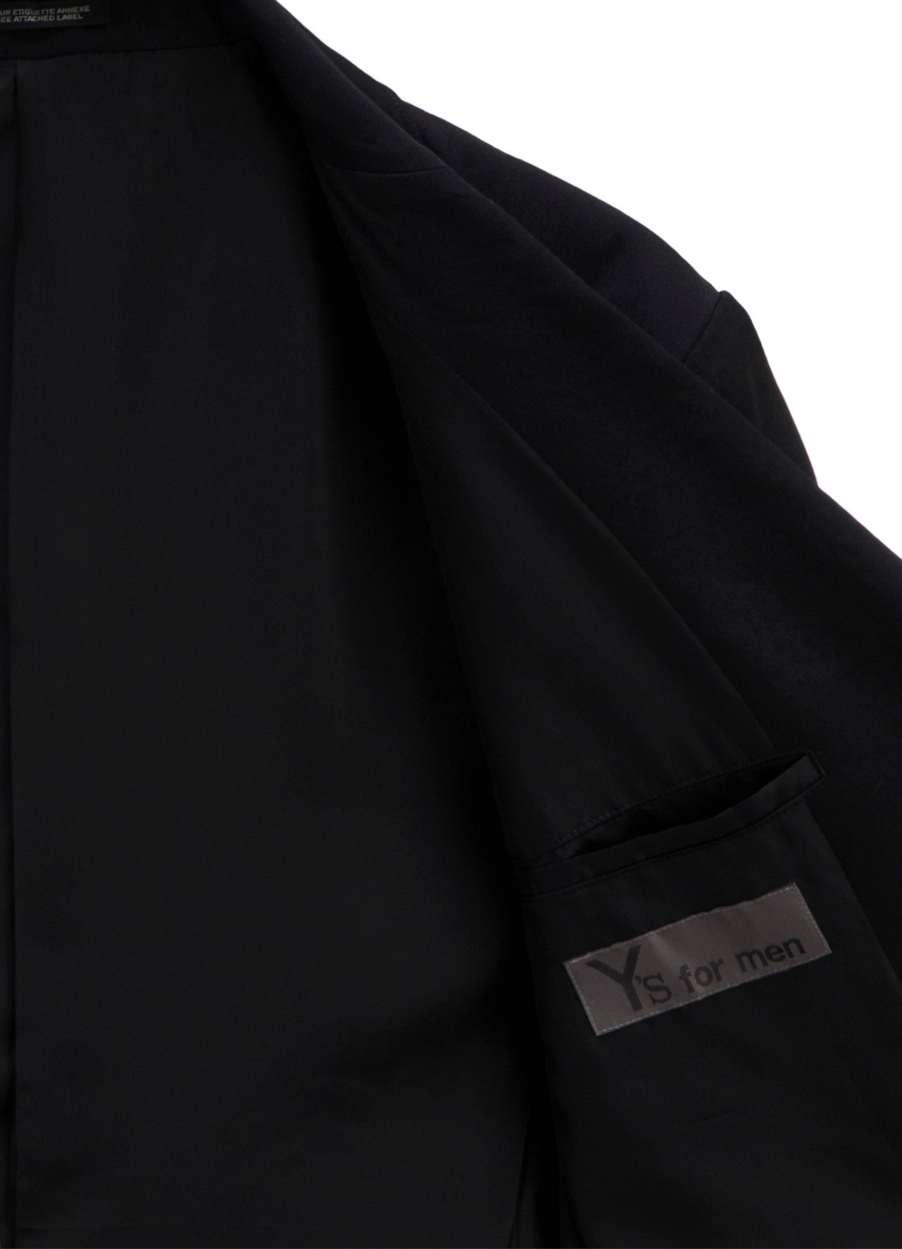 WOOL GABARDINE 3-BUTTON JACKET