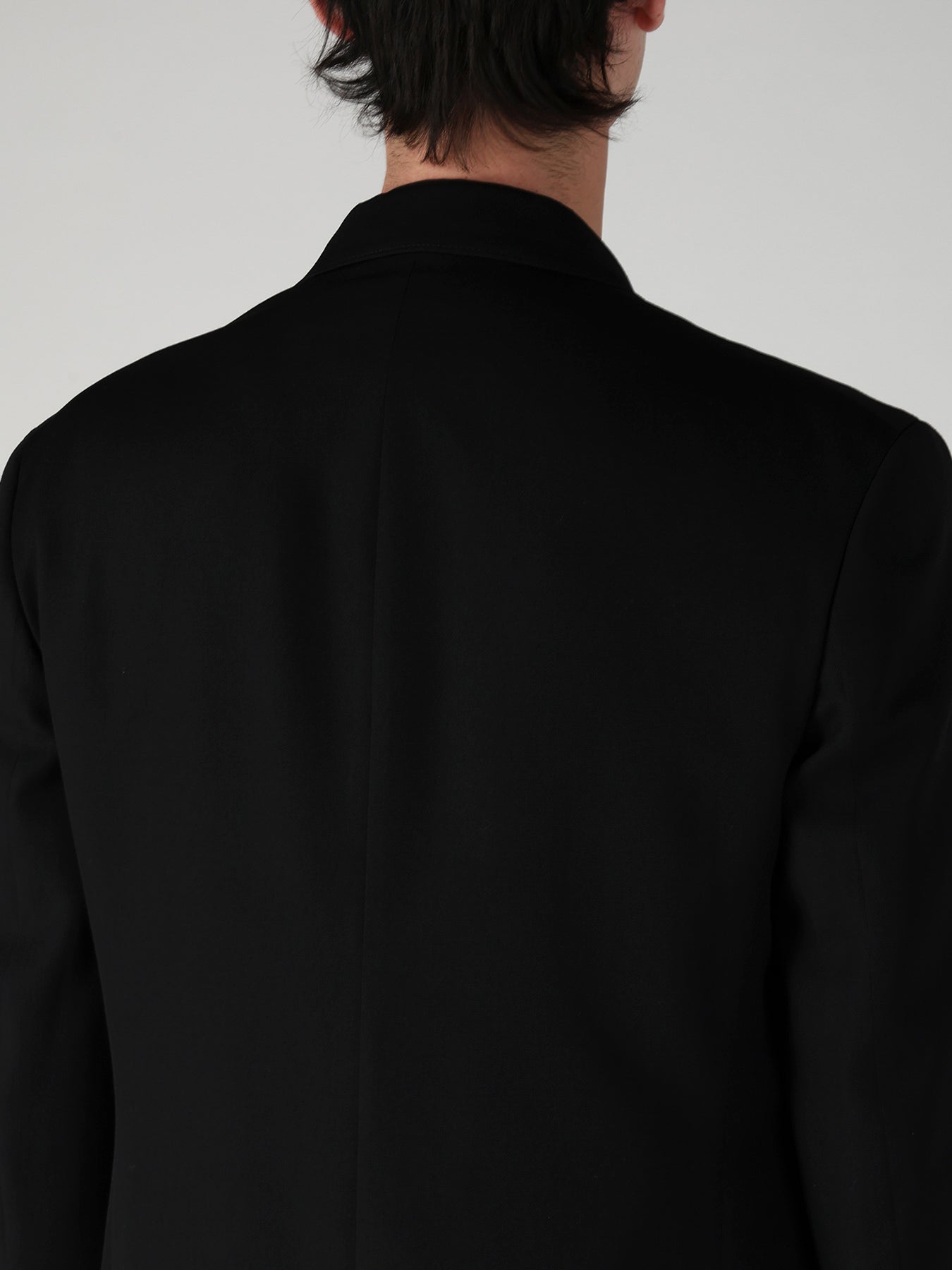 WOOL GABARDINE 3-BUTTON JACKET