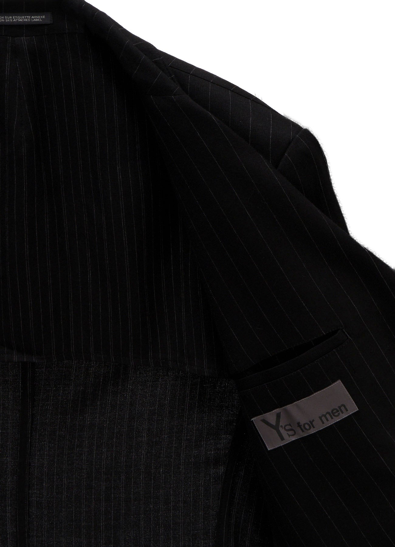 STRIPED 3-BUTTON JACKET