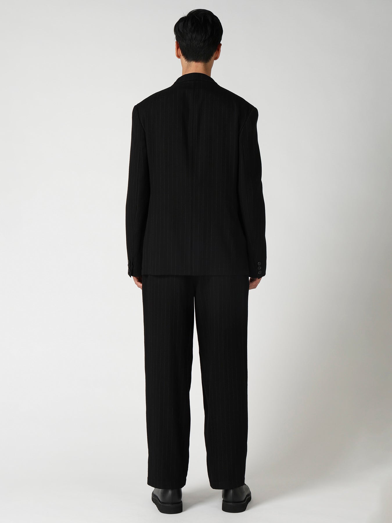 STRIPED 3-BUTTON JACKET