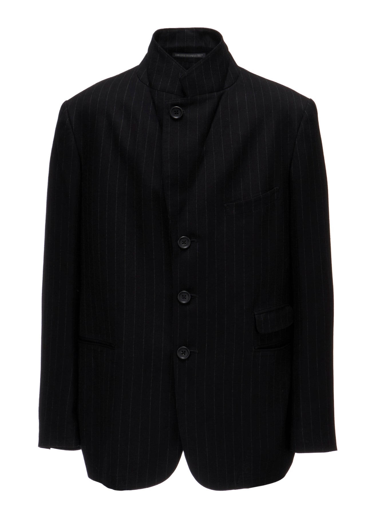 STRIPED 3-BUTTON JACKET