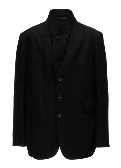 STRIPED 3-BUTTON JACKET