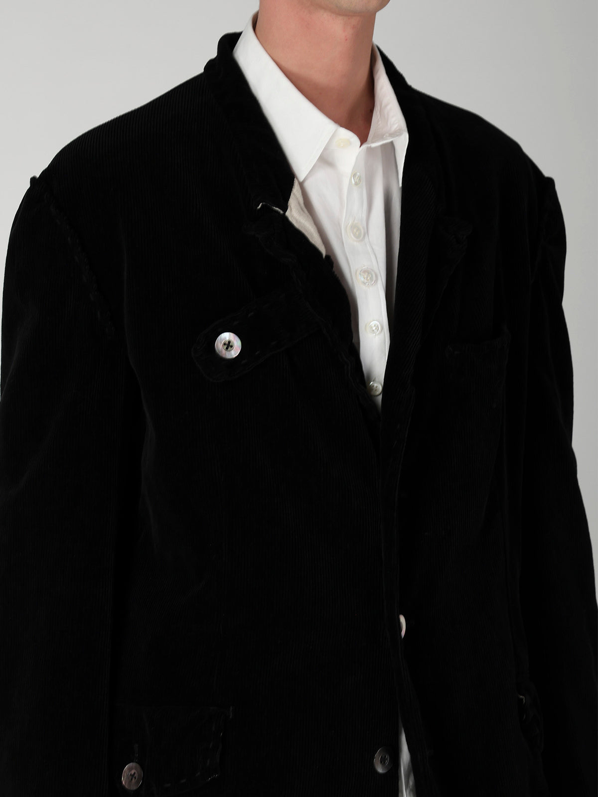 LAPEL TAB HAND ST JACKET
