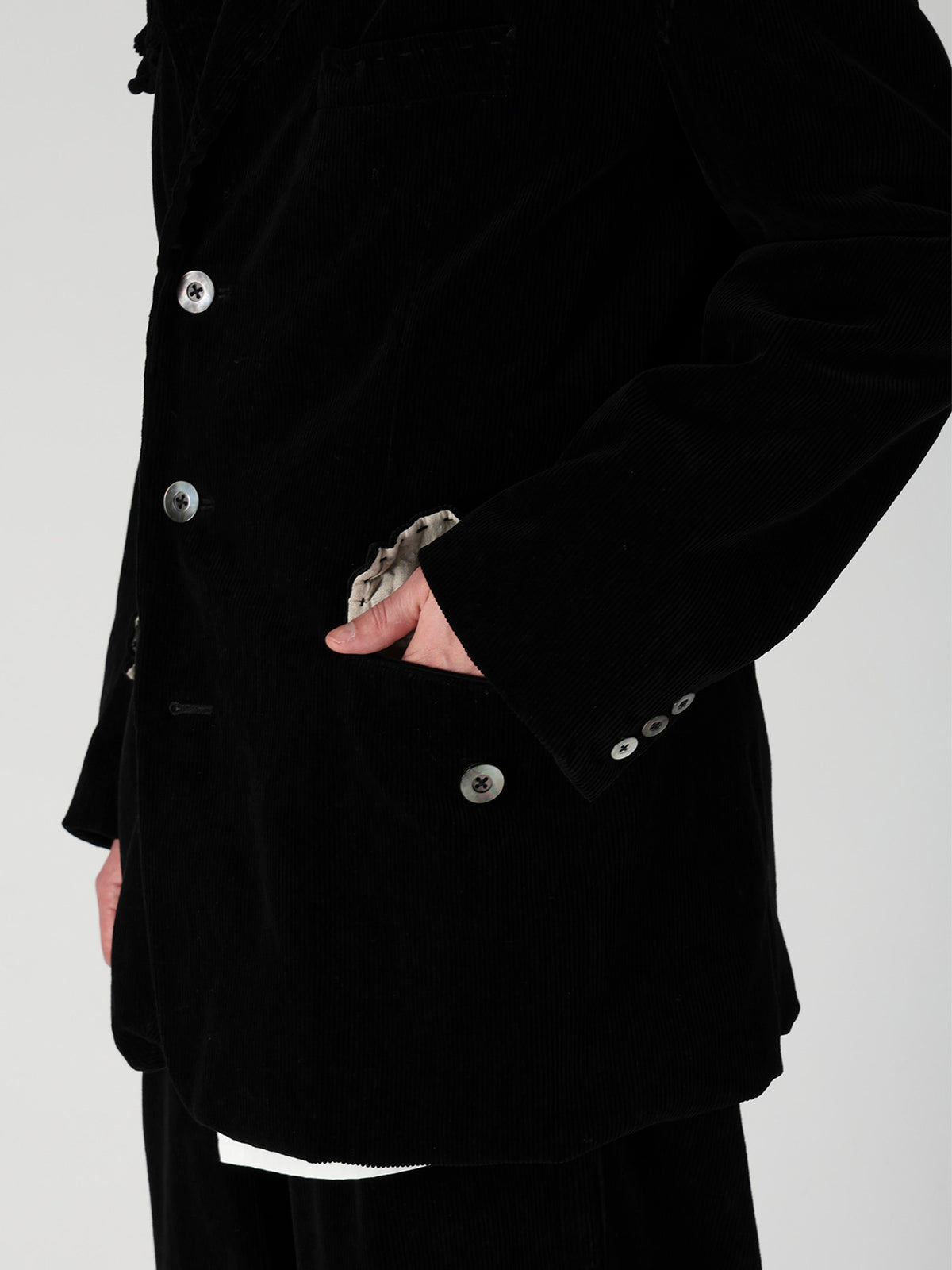 LAPEL TAB HAND ST JACKET