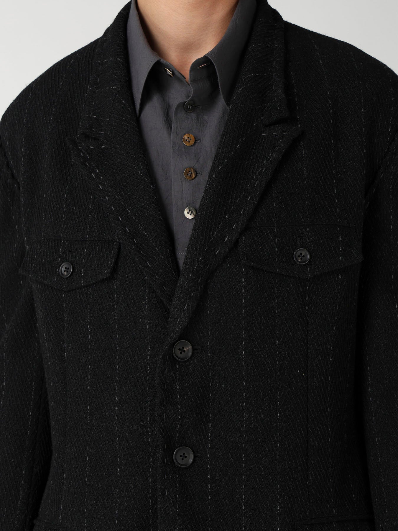 HAND ST FLAP JACKET – THE SHOP YOHJI YAMAMOTO