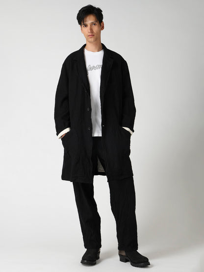 【Y's for men × MASSES】 MA/ SHRINK SHOP COAT