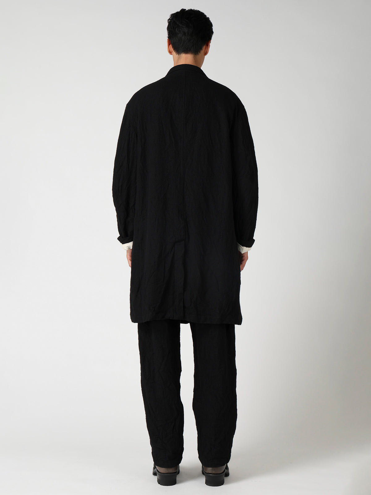 【Y's for men × MASSES】 MA/ SHRINK SHOP COAT