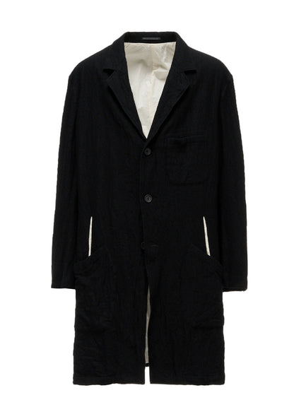 【Y's for men × MASSES】 MA/ SHRINK SHOP COAT