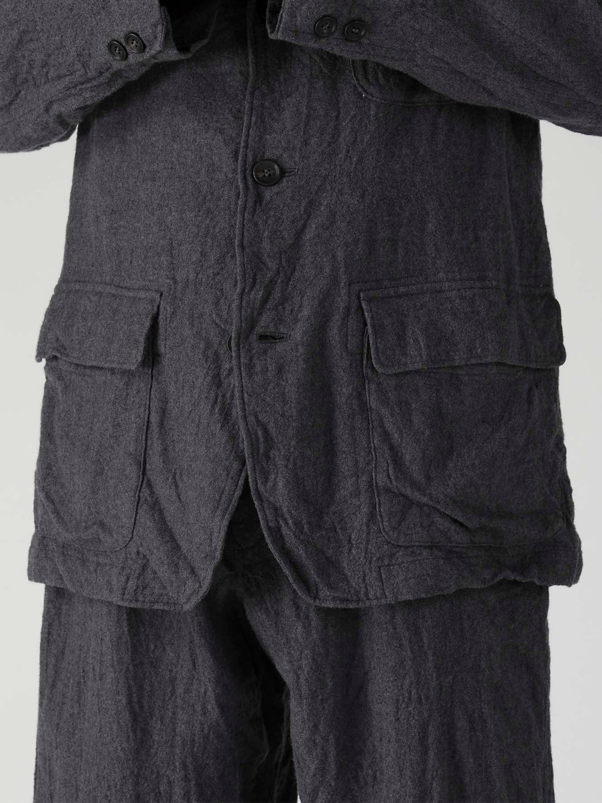 【Y's for men × MASSES】 MA/ SHRINK 4 BUTTONS JACKET