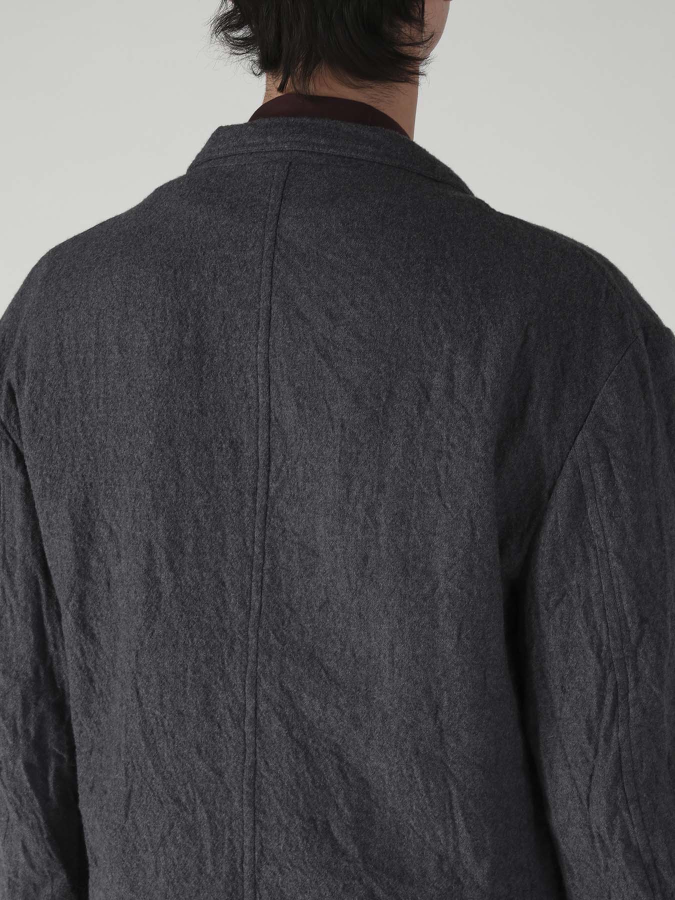 Y's for men × MASSES】 MA/ SHRINK 4 BUTTONS JACKET – THE SHOP