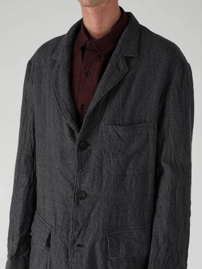 【Y's for men × MASSES】 MA/ SHRINK 4 BUTTONS JACKET