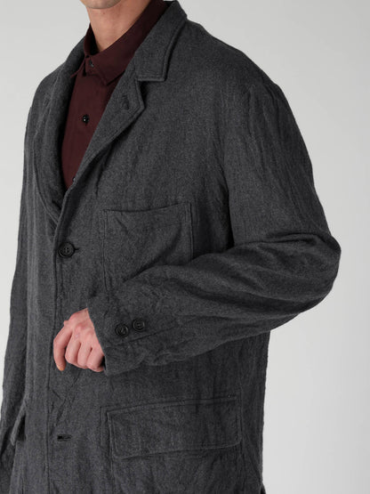 【Y's for men × MASSES】 MA/ SHRINK 4 BUTTONS JACKET