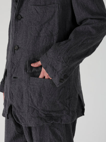 【Y's for men × MASSES】 MA/ SHRINK 4 BUTTONS JACKET